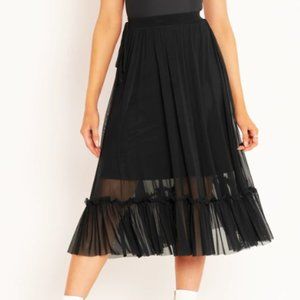 NWT BLACK TEA PARTY SKIRT